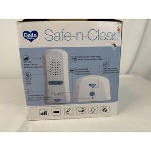 Delta Children Safe-n-Clear Audio Baby Monitor Digital 800 ft. High Sensitivity